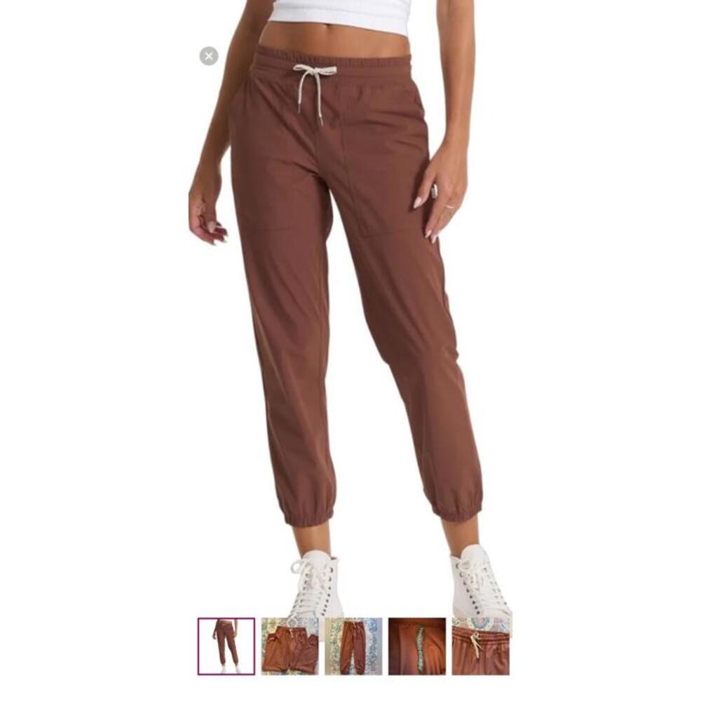 Vuori Brown Track Joggers